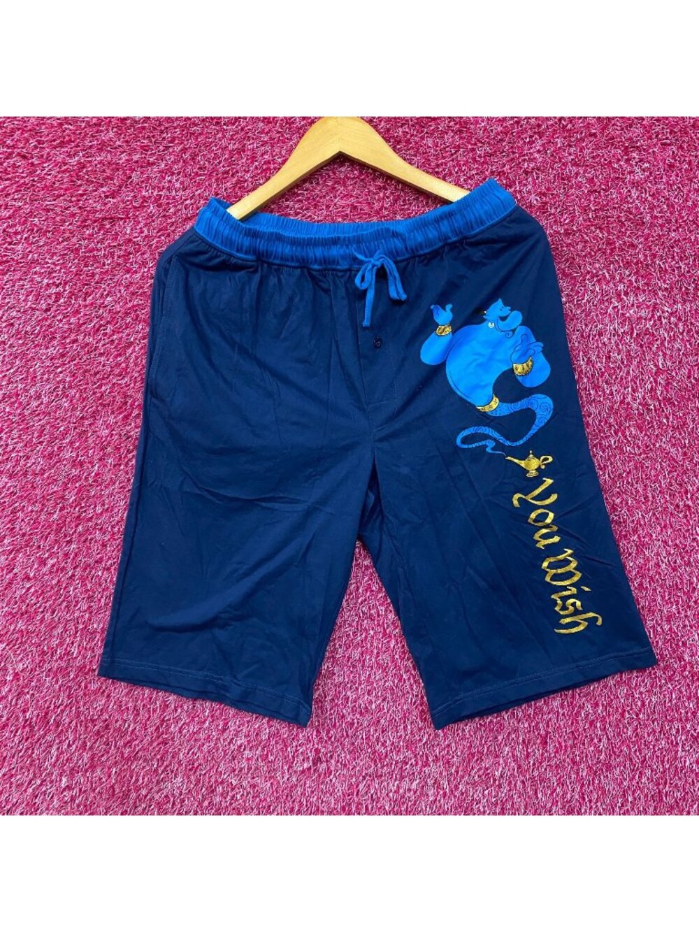 Disney Aladdin Genie You Wish Lounge Shorts Small